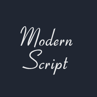 Modern Script collection