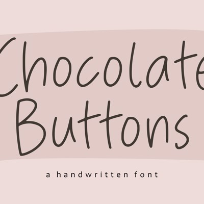 chocolate spread fonts collection
