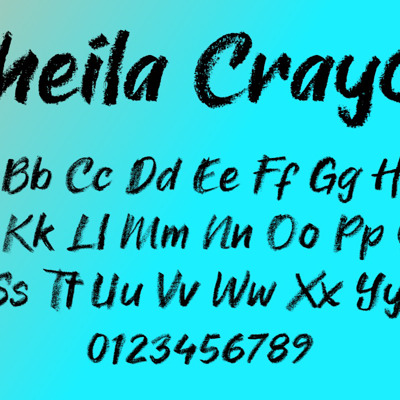 Crayon Fonts collection