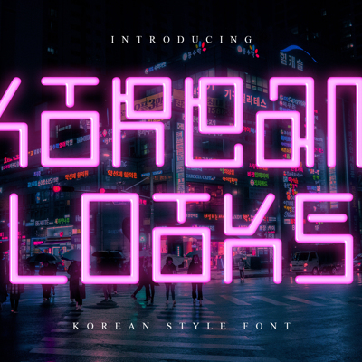 Korean font collection