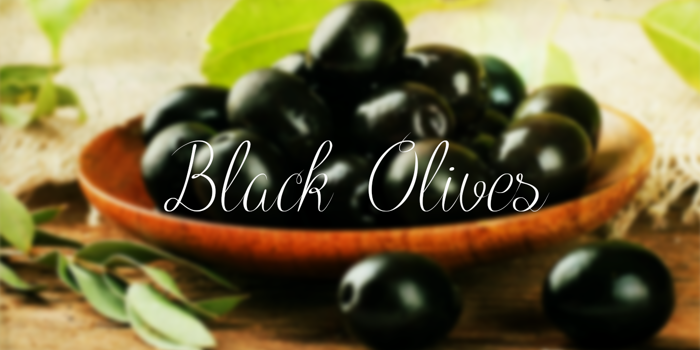 Black Olives Font