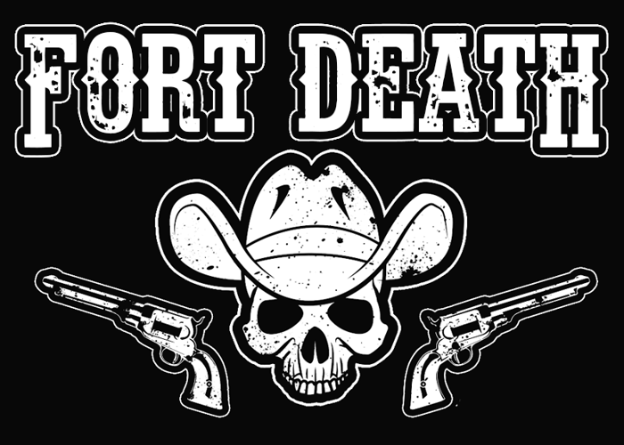 Fort Death Font poster