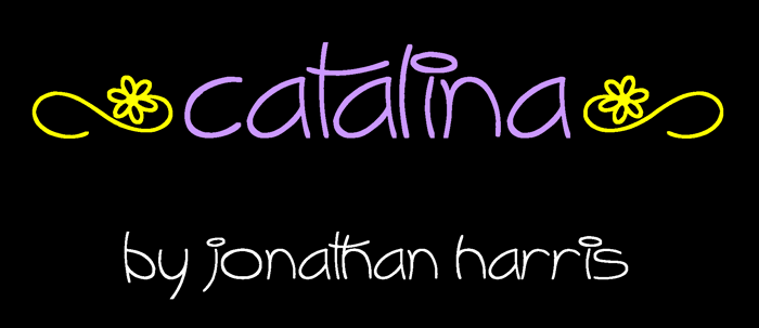 Catalina Font poster