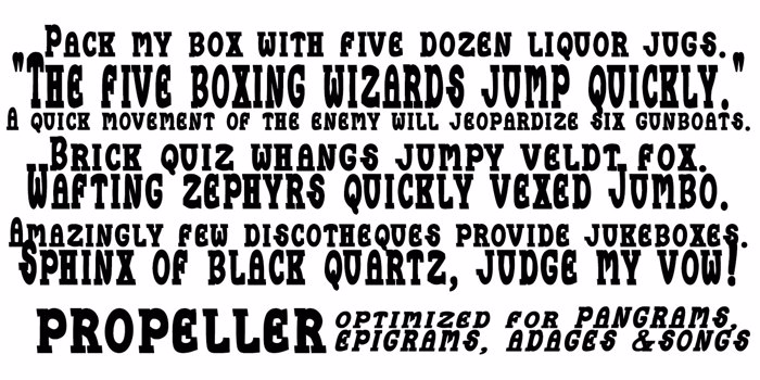 Propeller Font