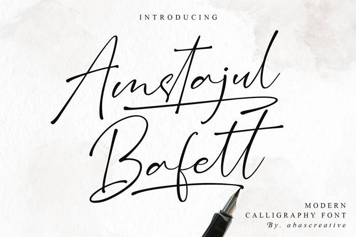 Amstajul Bufett Font poster