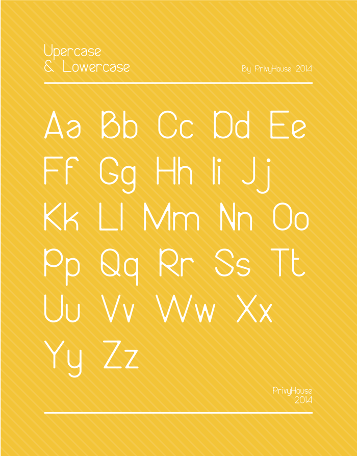 Bireun Font poster