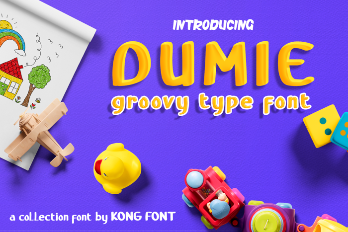 Dumie Font poster