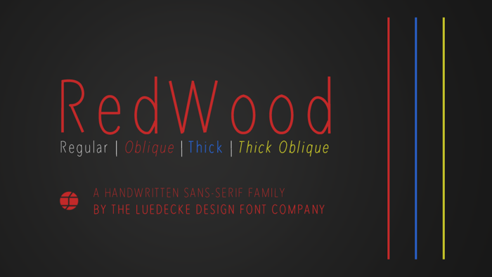 RedWood Font poster