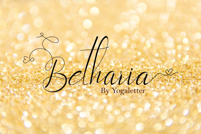 Betharia Font poster