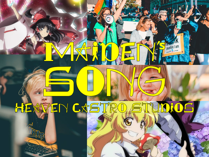 Maiden's Song Font poster