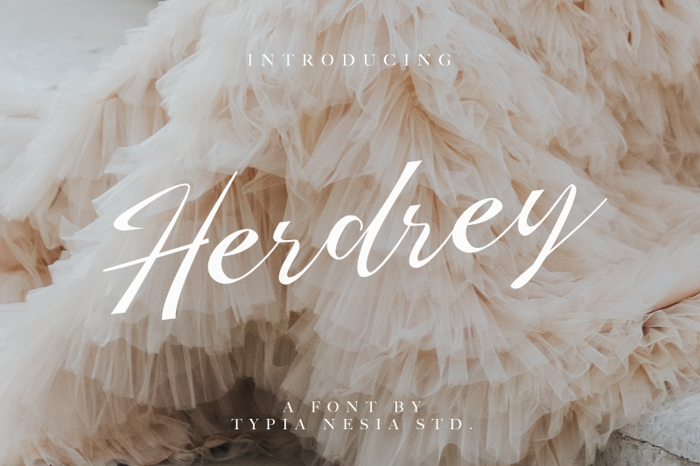 Herdrey Font poster