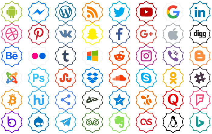 Font Color icon poster