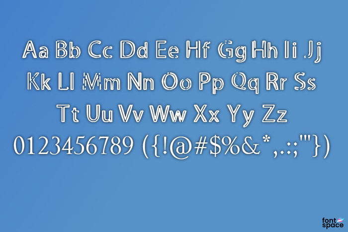 Santuy Font poster