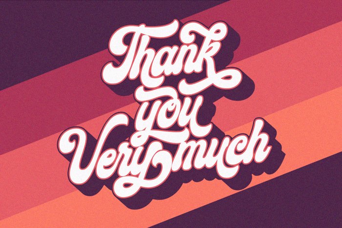 Ginchiest Font poster