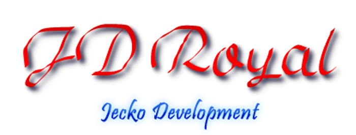 JD Royal Font poster