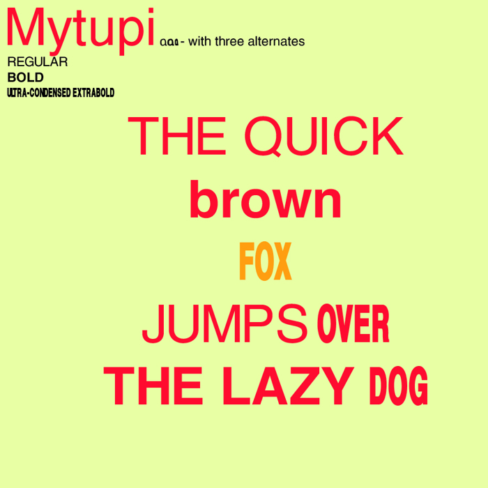 Mytupi poster