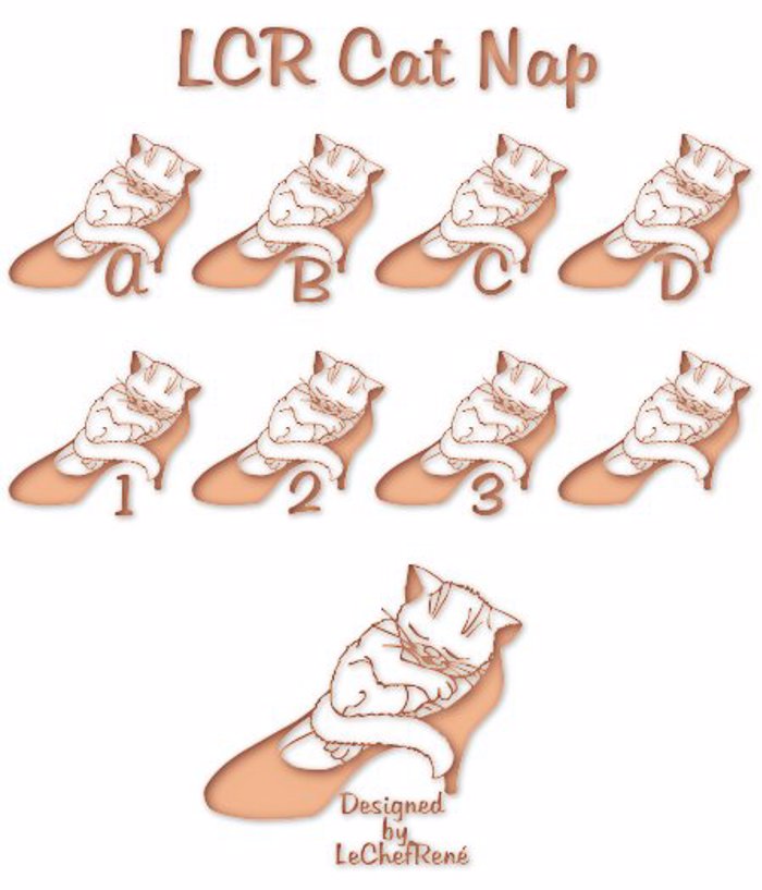 LCR Cat Nap Font poster