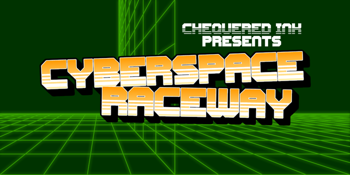 Cyberspace Raceway Back poster