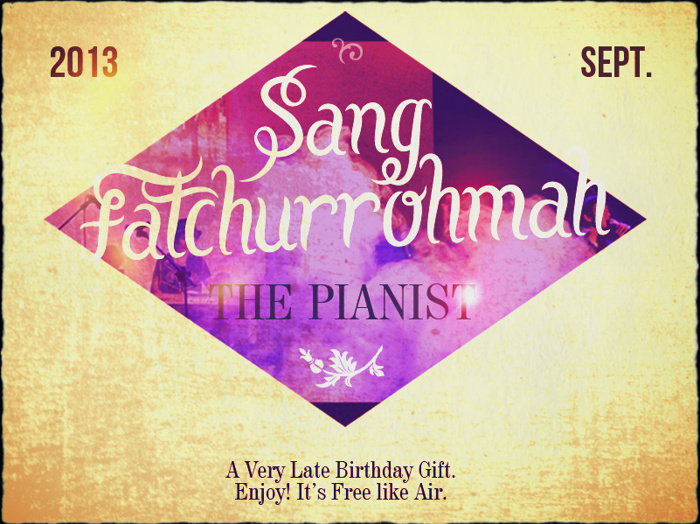 Sang Fatchurrohmah Font poster