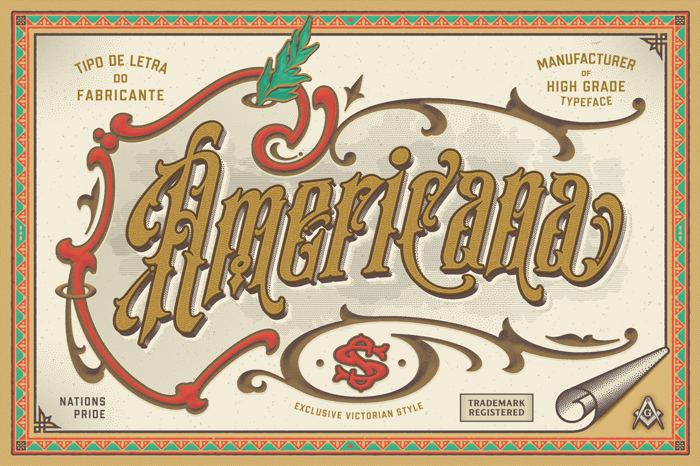S&S Amberosa Demo Font poster