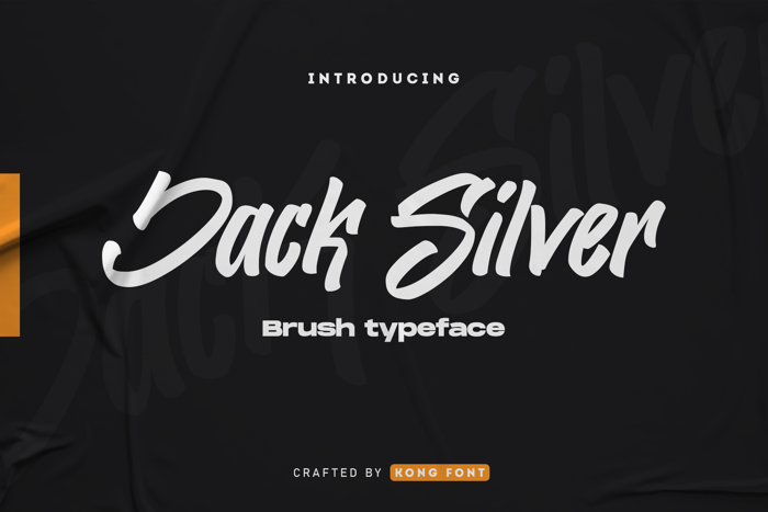 Jacksilver Font poster