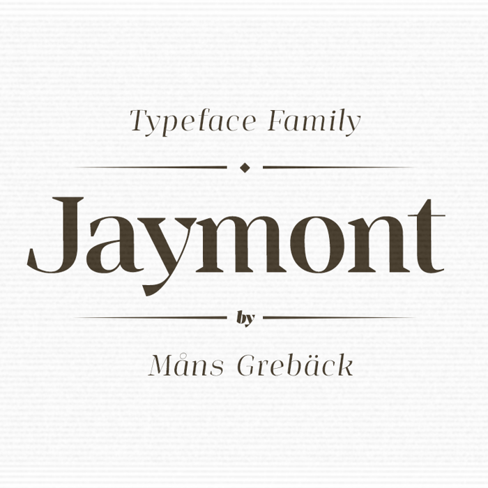 Jaymont Font