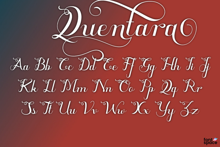 Quentara Font poster