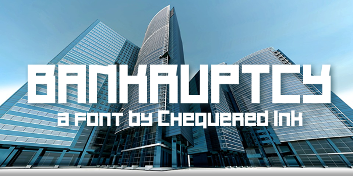 Bankruptcy poster