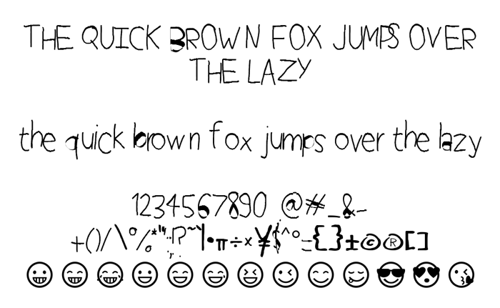 Perfect Handwriting Font poster