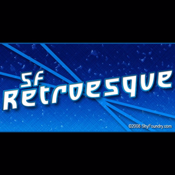 SF Retroesque Font poster