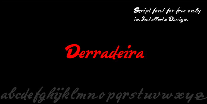 Derradeira Font