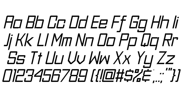 Sever Sans Font poster