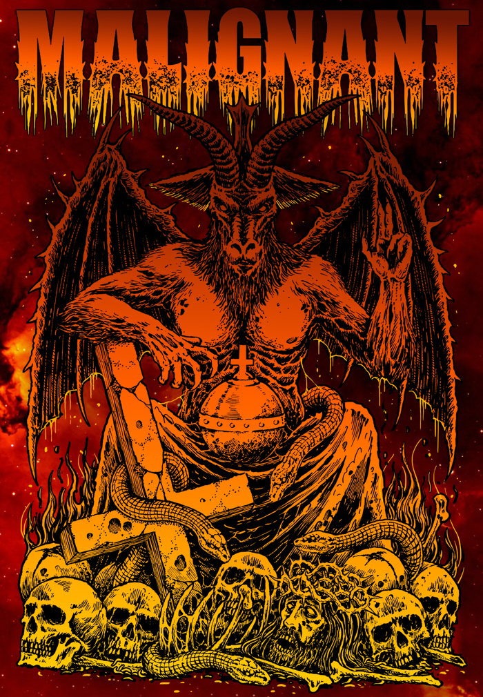 Malignant Font poster