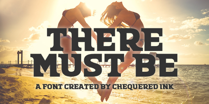 There Must Be Font poster