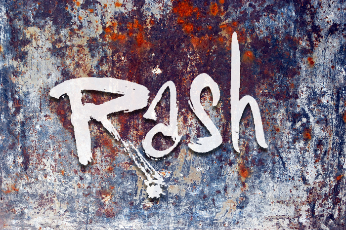 Vtks Rash Font poster