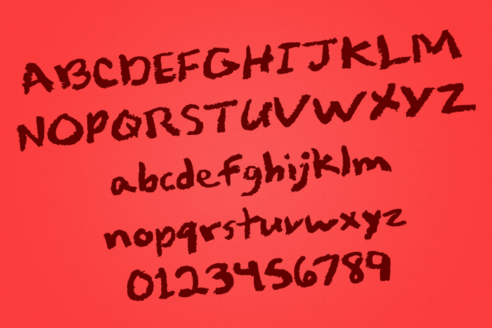 Lipstick Rage Font poster