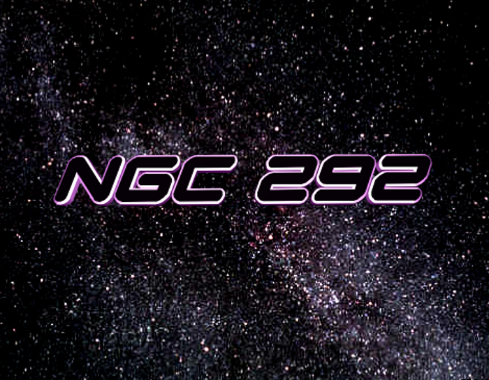 NGC 292 Font poster