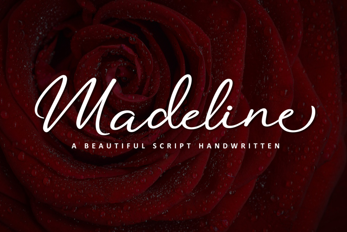 Madeline Font poster
