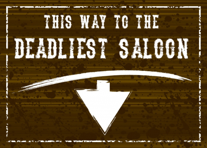The Deadliest Saloon Font