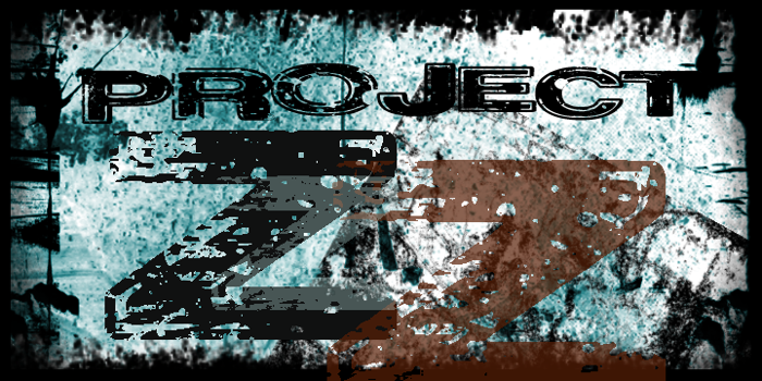Project Z Font poster