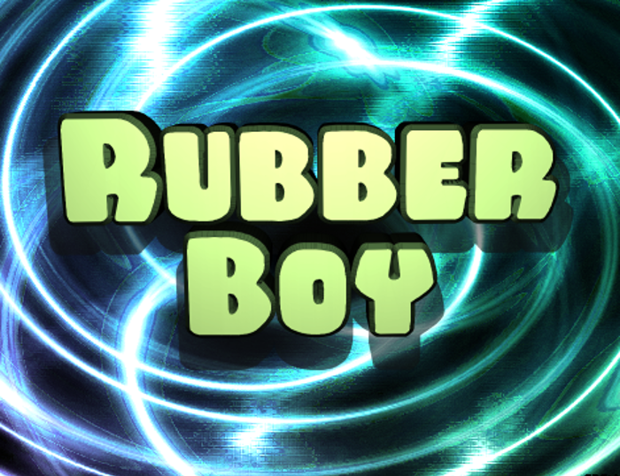 Rubber Boy Font poster