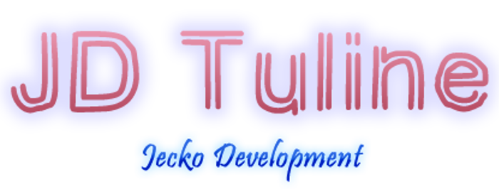 JD Tuline Font poster