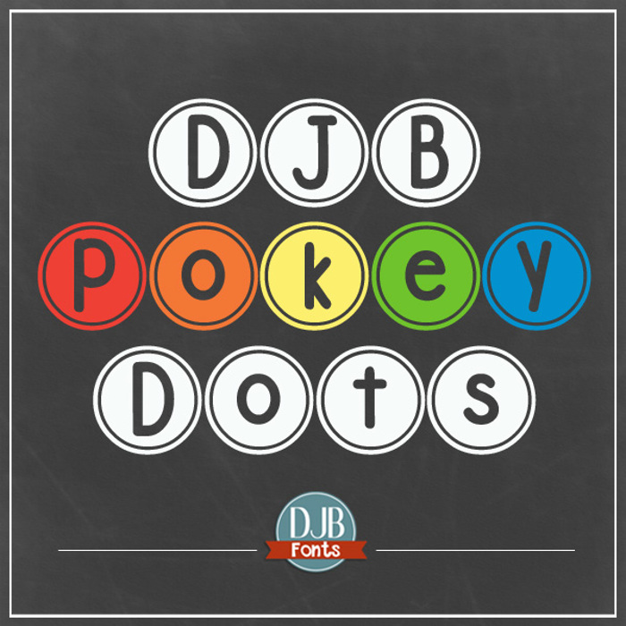 DJB Pokey Dots poster