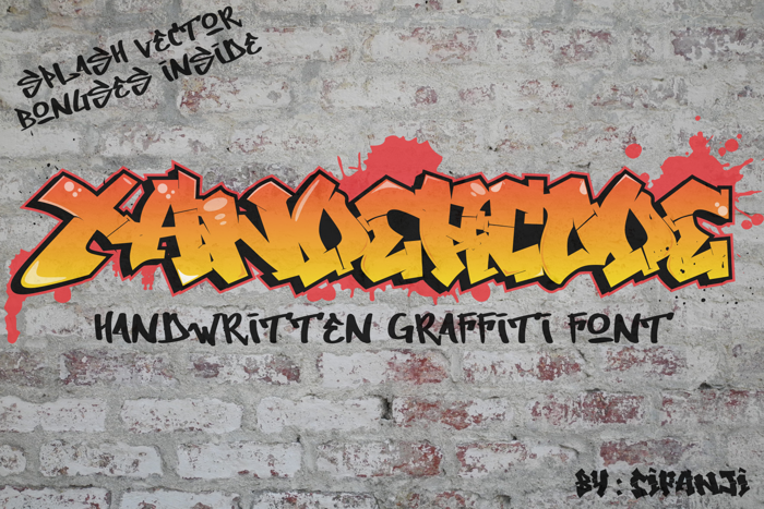 Xandercode Font poster
