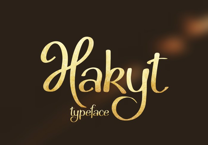 Hakyt Font poster