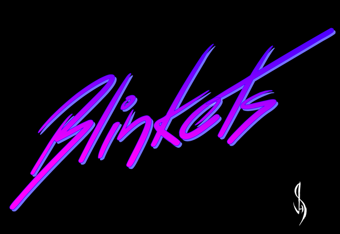 Blinkets Font poster