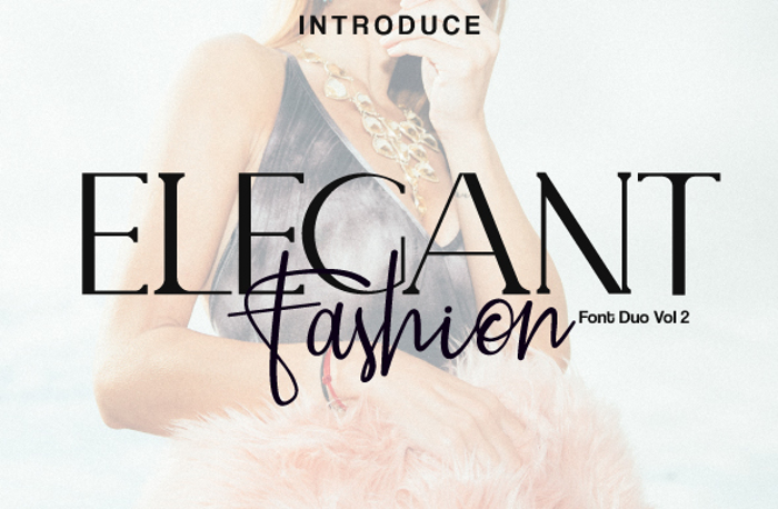 Fashion Font poster