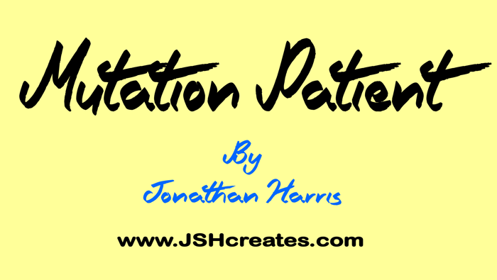 Mutation Patient Font poster