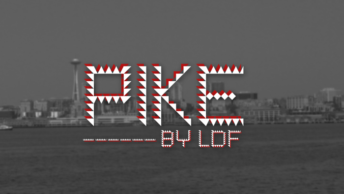 Pike Font poster
