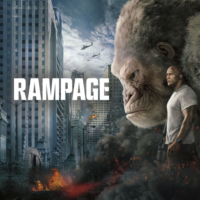Rampage Font poster